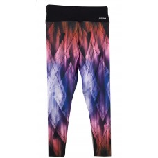 CALÇA TRINYS PLUS SIZE LEGGING - ESTAMPA RISCAS COLORIDAS